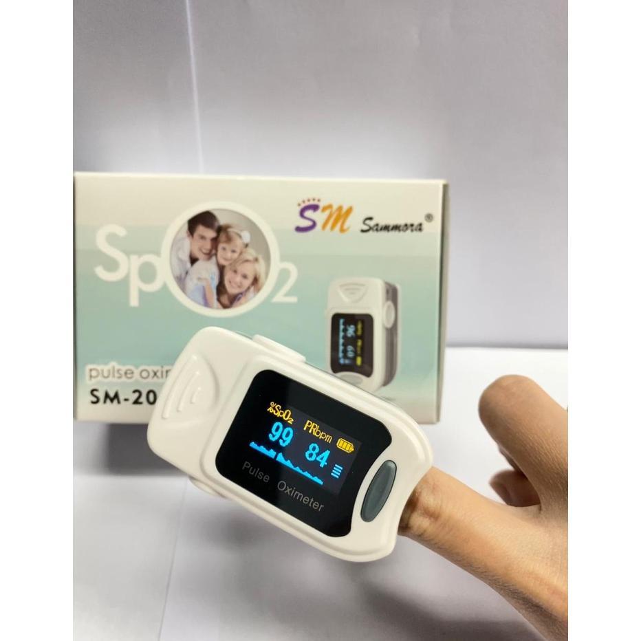 Oxymeter Sammora / Alat Ukur Kadar Oksigen Dalam Darah Dengan Jari