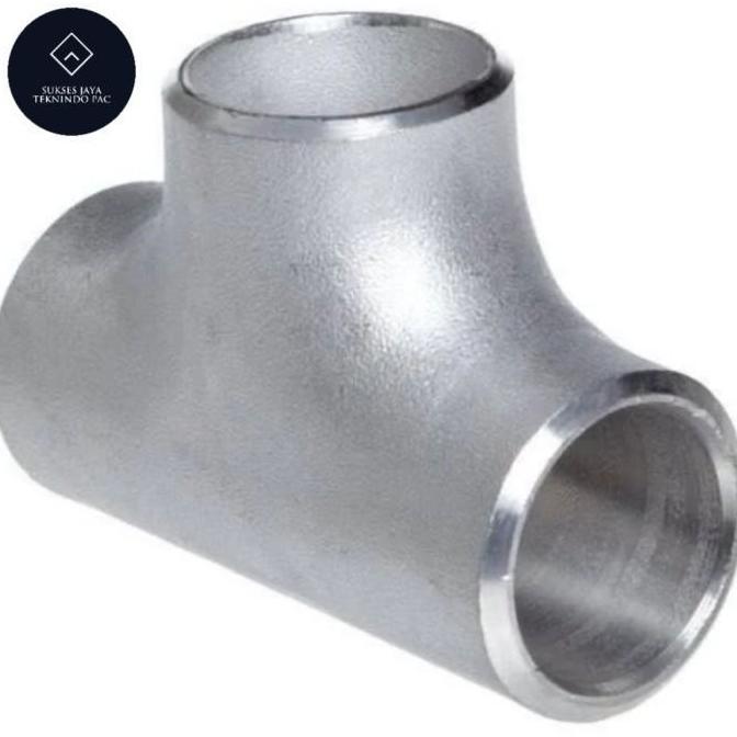 Tee Las Sch40 Stainless Steel Ss304 Ukuran 4" Inch Sch 40 / Ss 304
