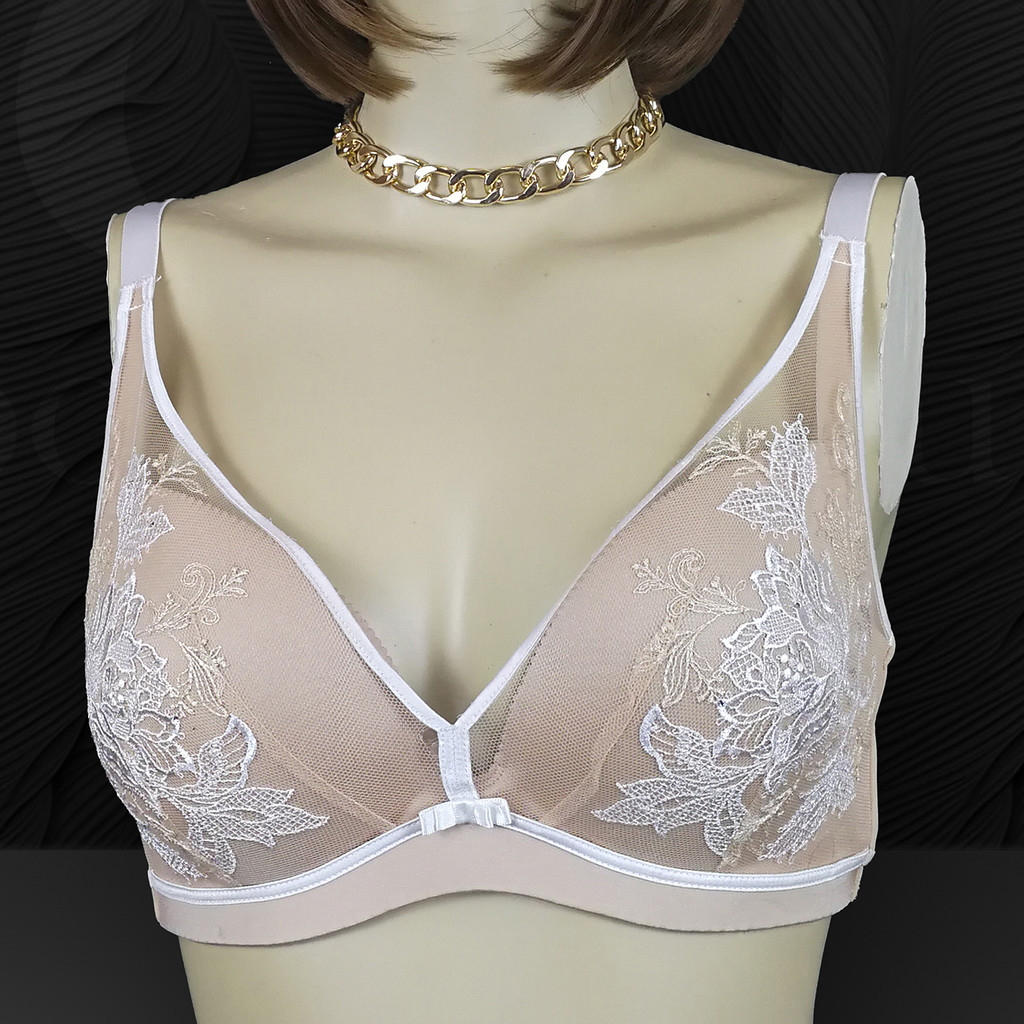 Underwire Bra 36C With Lace BRA14 BH Wanita Dewasa Renda Cantik Busa Berkawat