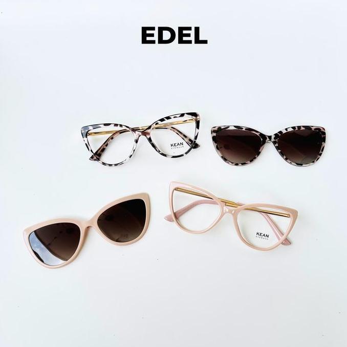 EDEL - FRAME KACAMATA CLIP ON CAT EYE
