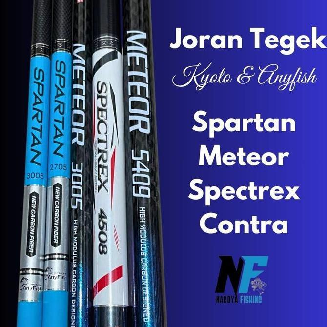 TERMURAH - New Carbon Fiber Joran Pole/ Tegek Pure Carbon Fsihing Rod Kyoto Anyfish