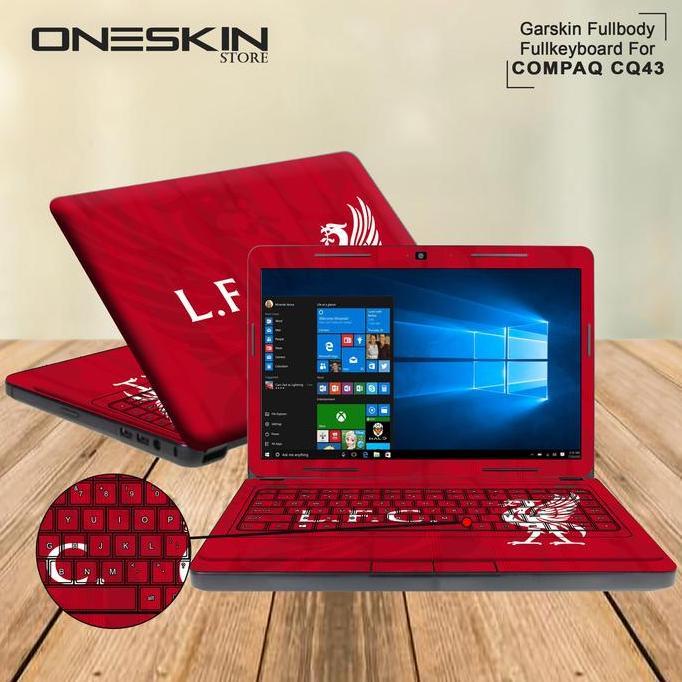 TERBARU - Garskin Laptop Cover Laptop Compaq CQ43-205TU CQ43-301TU FullBody