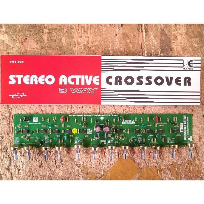 New- Kit crossover aktif 3 way stereo ( 239 )