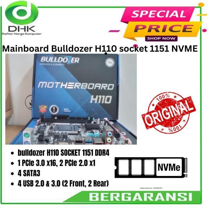 Mainboard Bulldozer H110 Socket 1151 Nvme