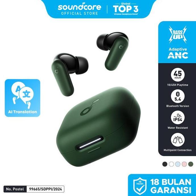 (NEW LAUNCH) Soundcore Anker R50i NC Earbuds Adaptive Noise Canceling Headset Earphone Bluetooth 5.4