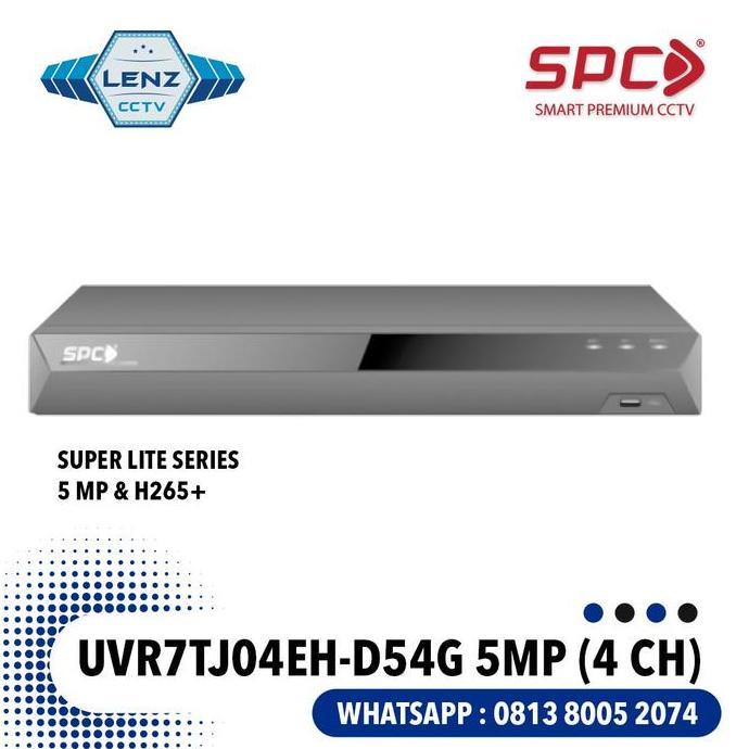 Dvr Uvr Spc Superlite 5 Mp / 4 Channel / H 265+