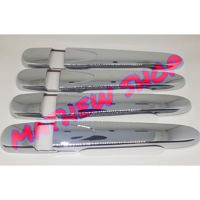 Door Handle Cover All New Avanza Lama 2012 2013 2014 2015 2016 2017 2018 2019 2020 2021 Chrome / Cov