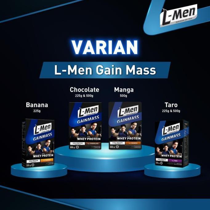 Uahsahabattani_ - L-Men Gain Mass Chocolate 5Gr Twin Pack Susu Penambah Massa Otot