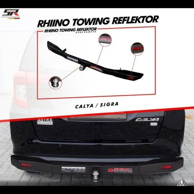BUMPER RHINO TOWING CALYA / DAIHATSU SIGRA 2016-2023 SUPER QUALITY