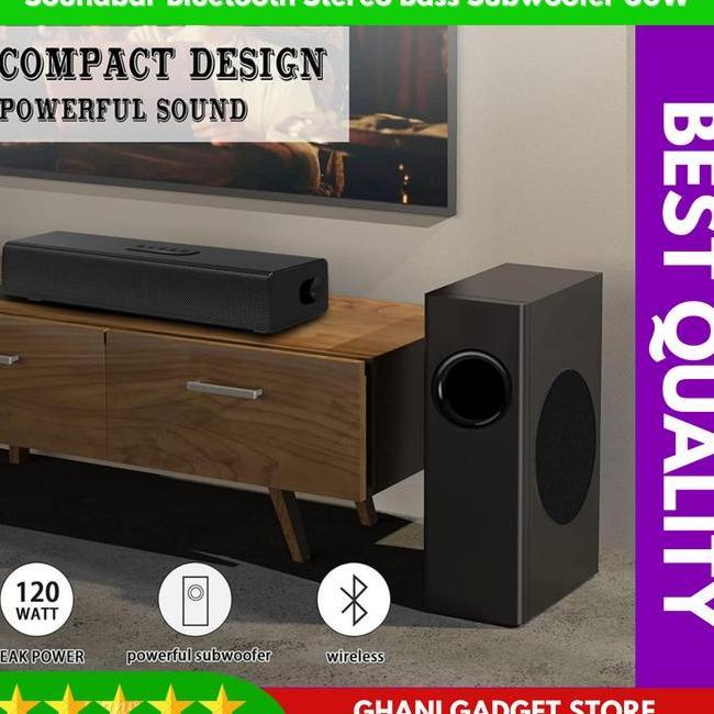 Soundbar Bluetooth Speaker Home Theater Wireless Tv Subwoofer Speker Karaoke Mikrofon Soundcard