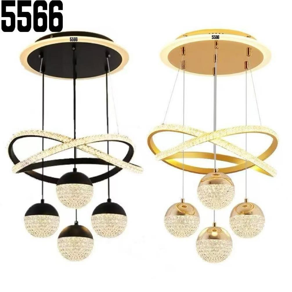 5566 Lampu Gantung Kristal Lampu Gantung Restoran Lampu Gantung Ruang Tamu Lampu Gantung Meja Makan