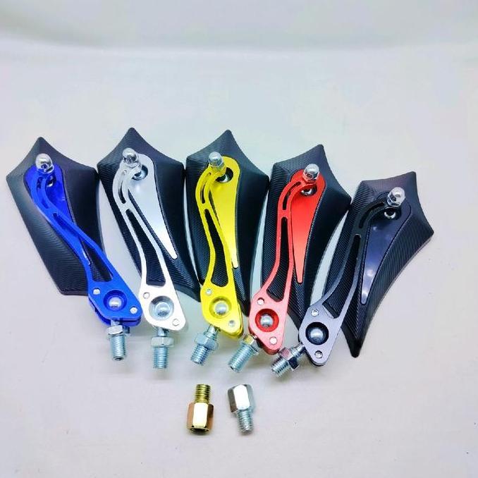 PARAFELAA - SPION TOMOK BATMAN CNC WARNA GOLD BIRU MERAH HITAM SILVER UNIVERSAL MOTOR