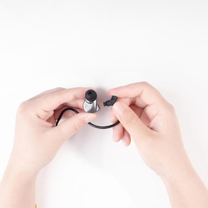 TINHIFI AI MIC PRO DAC Hifi Deing Chip Kabel Earphone Upgrade Cable With Boom Mic TIN HIFI