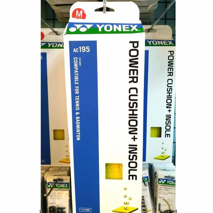 NEW Insole Sepatu Yonex Power Cushion + AC195 AC 195 Original JP Code