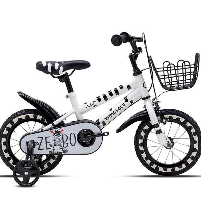 Sepeda Anak 12 Inch Wimcycle Neo Zebo Neo Rany