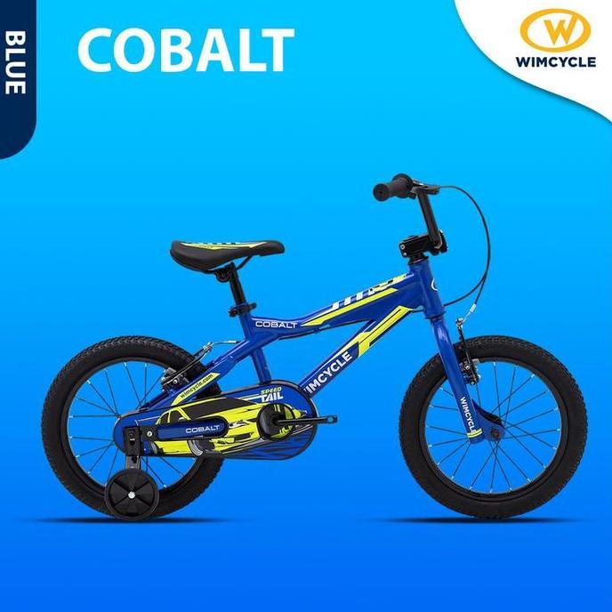 Sepeda Bmx Anak 16 Inch Wimcycle Cobalt Speedtail