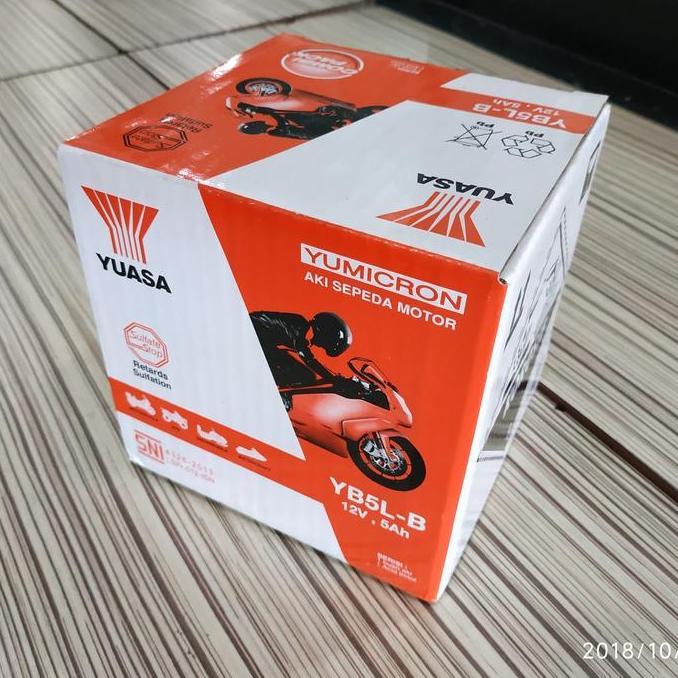 aki accu YUASA YB5-LB.