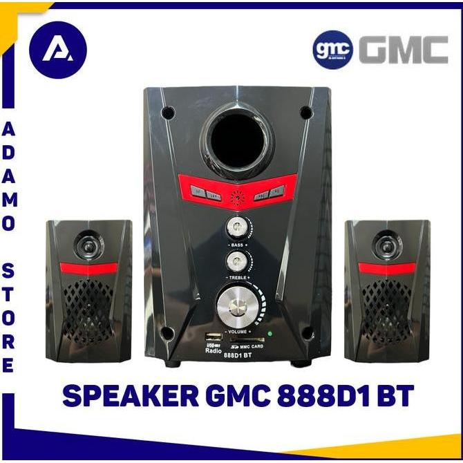 Speaker GMC 888D1 BT Bluetooth Speaker Aktif