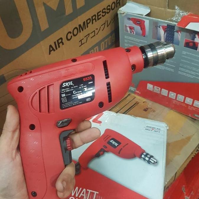 BEAM BOR TANGAN SKIL 10MM / MESIN BOR LISTRIK 10 MM MERK SKIL TYPE 6535