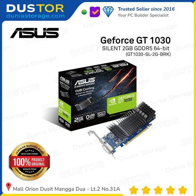Asus Geforce Gt 1030 Silent 2Gb Gddr5
