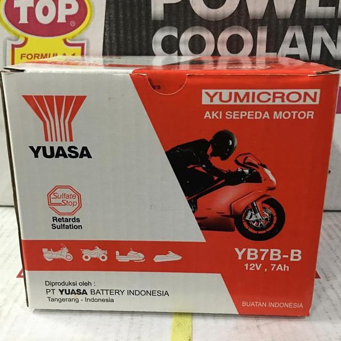 TERBARU - Aki Yuasa YB7BB - tiger nouvo scorpio