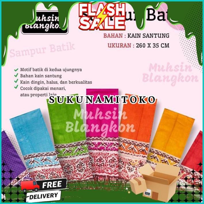 Sampur Tari Batik / Selendang Menari / Accesories Menari / Selendang Tari DISKOM