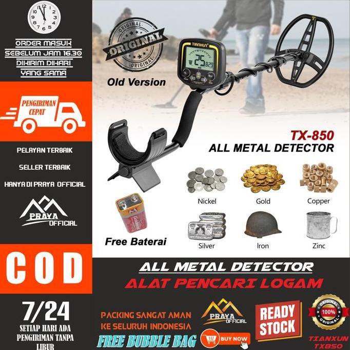 TIANXUN tx850 PLUS TX-850 PLUS metal detector detektor logam emas WHY