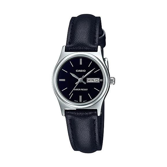 Casio General LTP-V006L-1B2 4B / LTP V006L 7B2 Jam Tangan Kulit Wanita