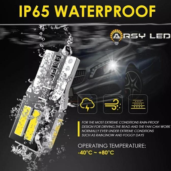 ARSYLED Lampu LED Plat Nomor Motor Beat Vario Nmax Aerox Matic Motorcycle