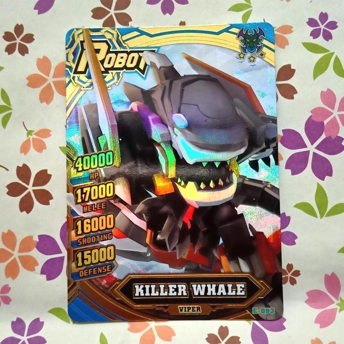 killer whale gold event E-093 hero of robots PROMO