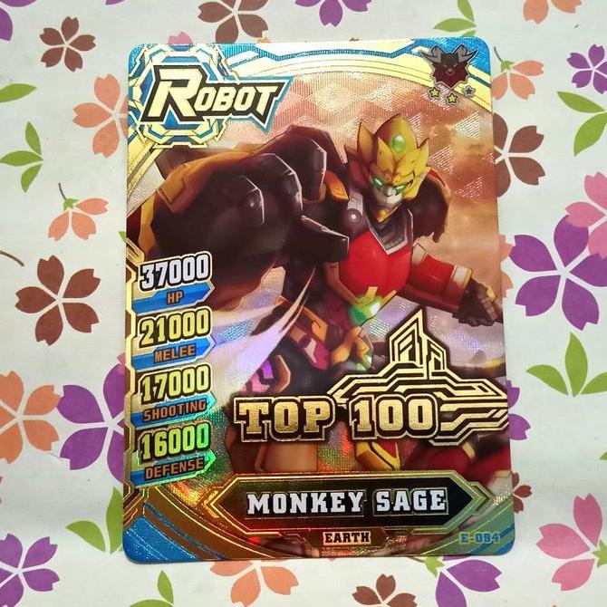 monkey sage gold event top 100 E-094 hero of robots HARGA KHUSUS