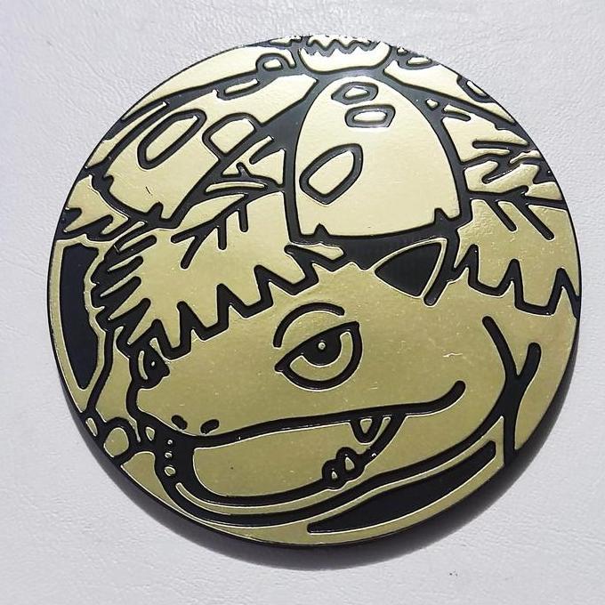 Venusaur 25th Anniversary Large Flip Coin - Pokemon TCG Koin Kartu TERMURAH