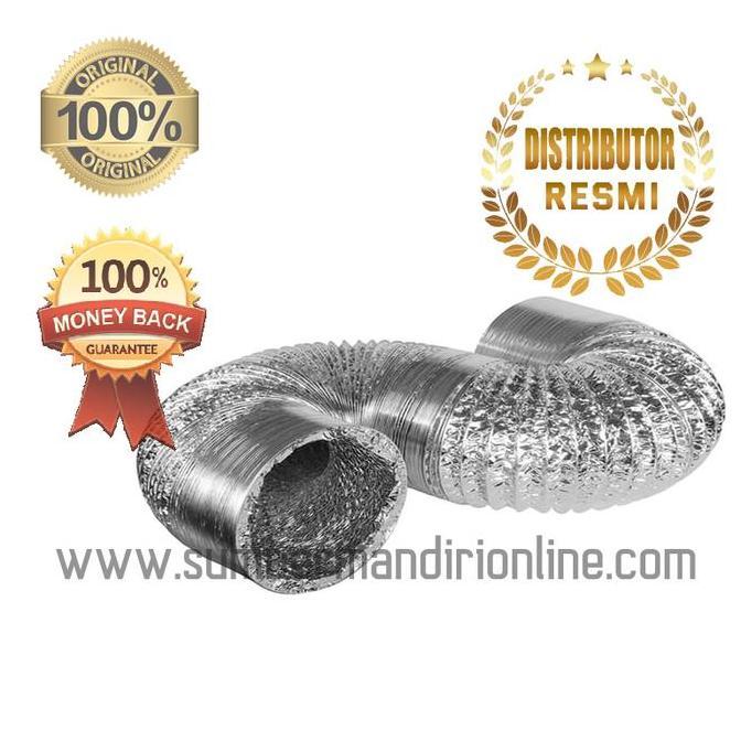 Aluminium selang Flexible duct ducting 8 inch