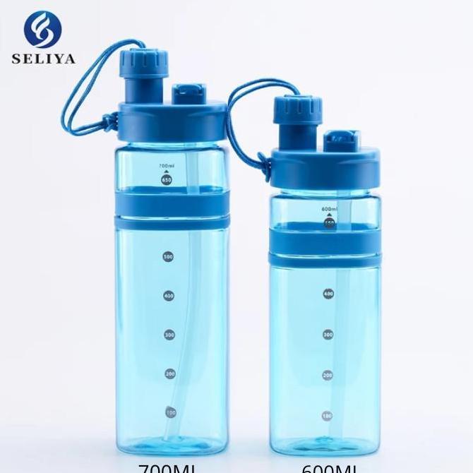 Botol Minum Sedotan Botol Air Minum Anak Sekolah Sport Dewasa Seliya