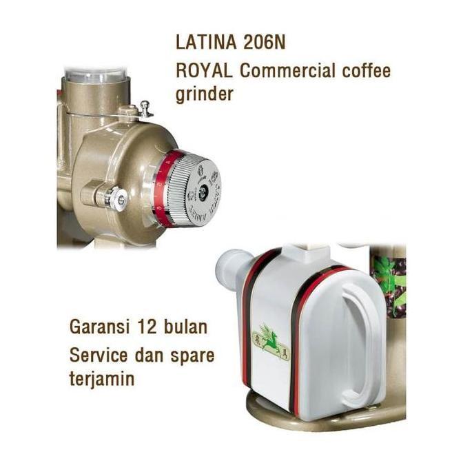 New- Latina Royal 206N & 207N | coffee grinder Machine Mesin gilingan kopi