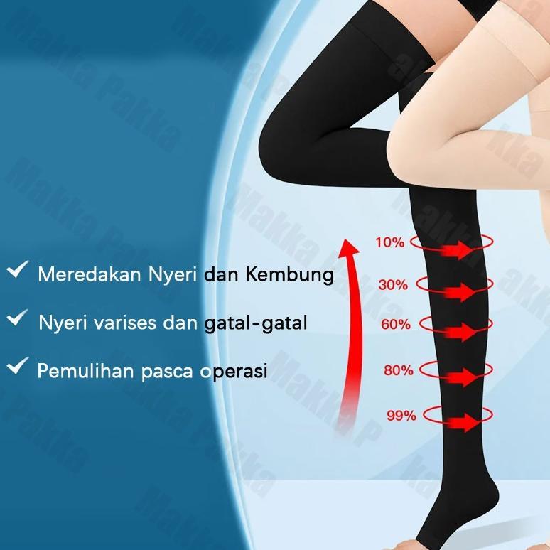 D-54 Stoking Varises Untuk Kaki Bengkak Stoking Varises Untuk Pria Dan Wanita Stoking Medis Stoking 