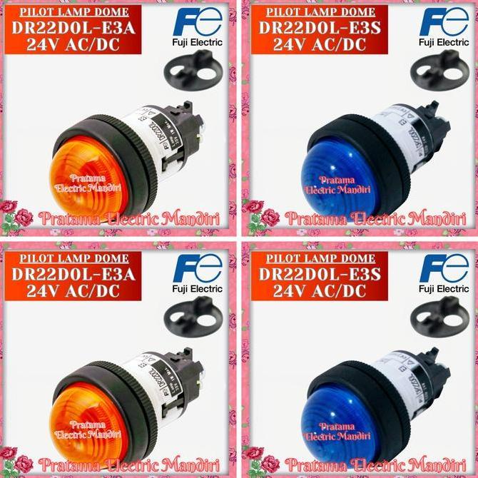 Promo FUJI ELECTRIC Pilot Lamp DR22DOL-E3A DR22DOL-E3S Diskon