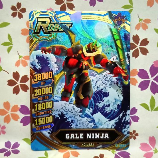 gale ninja gold event E-098 hero of robots DISKON