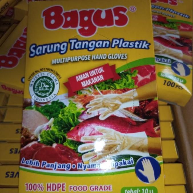 New- bagus sarung tangan plastik