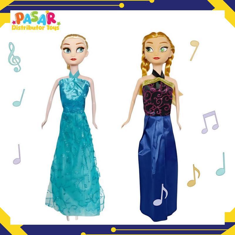 Cuci Gudang Mainan Anak PR-17537 DIVERSITY FASHION Boneka Musik Cantik Anak Perempuan Nyanyi Gaun Pa