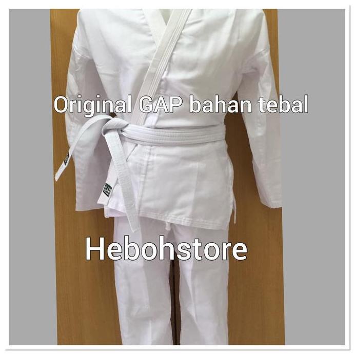 BAJU KARATE SATU SET UNTUK ANAK JUNIOR SIZE 3,4,5,6,7 GAP GROSIR