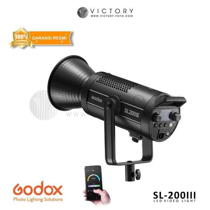Lampu LED Godox SL 200III, Lampu Continuous Godox SL 200III