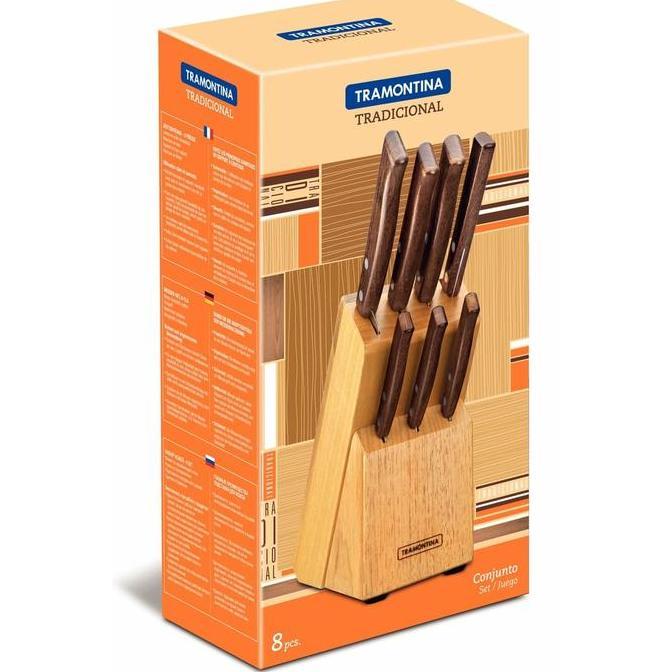 New- Knife set set tramontina tradicional original 22299/026