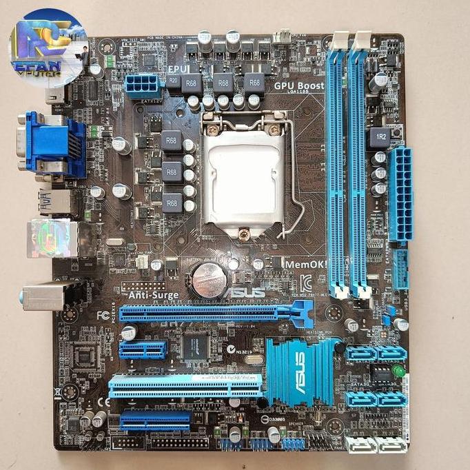 MOTHERBOARD ASUS H61 1155 DDR3