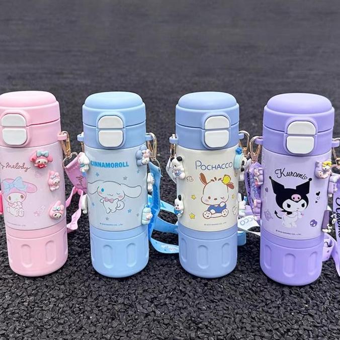 TERMURAH - Botol Minum Miniso 500 ML Sanrio / Botol Minum Cinnamoroll / Melody