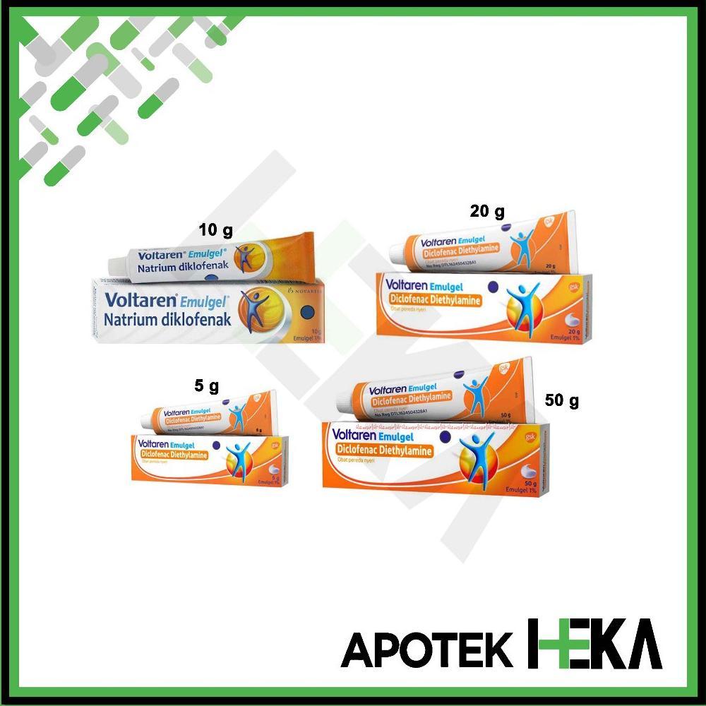 Voltaren Gel Natrium Diklofenak - Salep Pereda Nyeri Otot [JAKSEL]