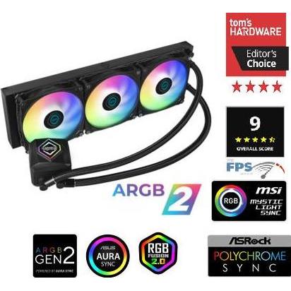 Grosir Iceberg Thermal Icefloe Oasis 360 Aio Liquid Cooler Pc Bergaransi