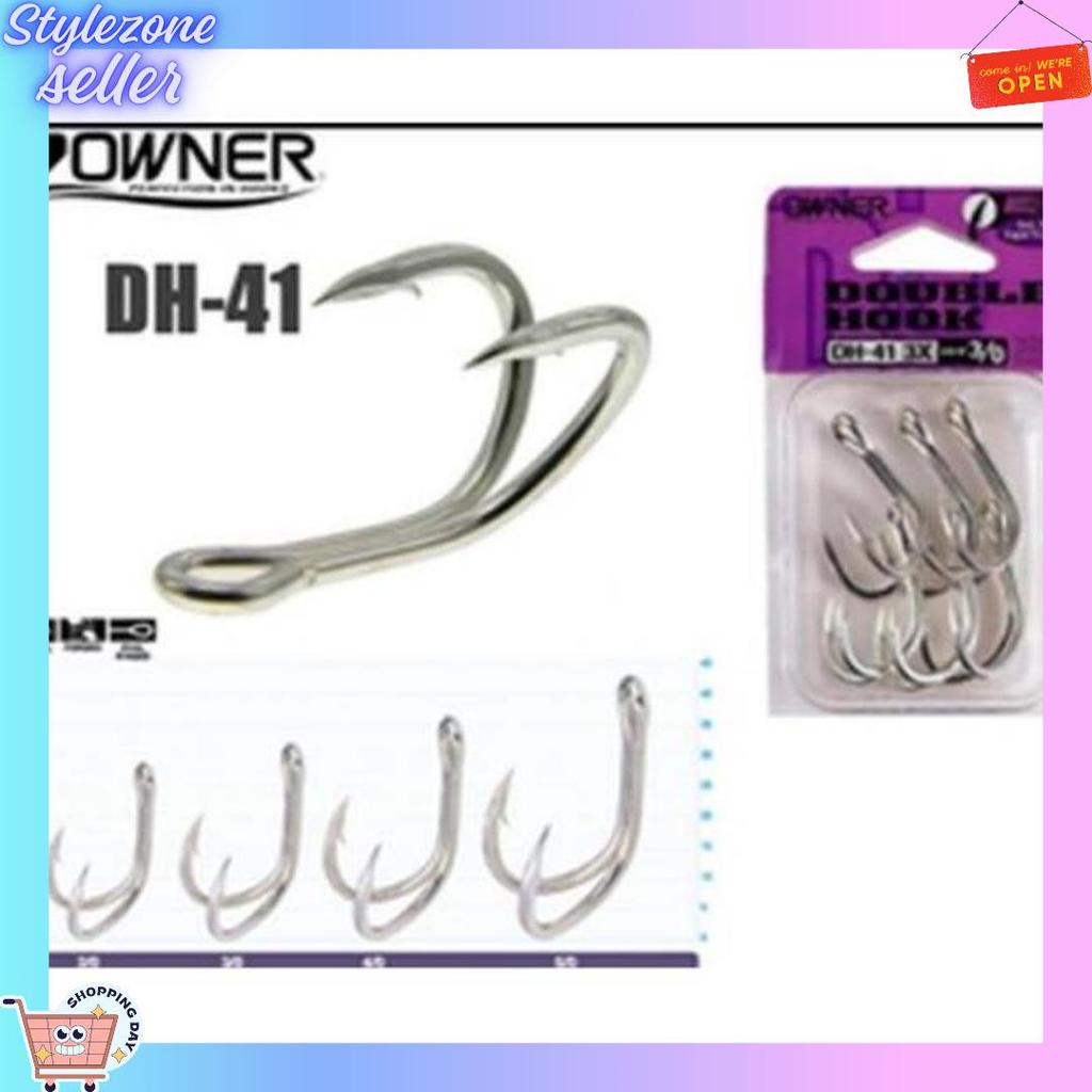 Grosir Double Hook Owner Dh-41 (3X Strong) (Color Silver)