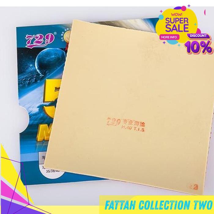 KARET PINGPONG TENIS MEJA RITC 729 563 MYSTERY III BINTIK SERANG BY FATTASH COLLECTION TWO