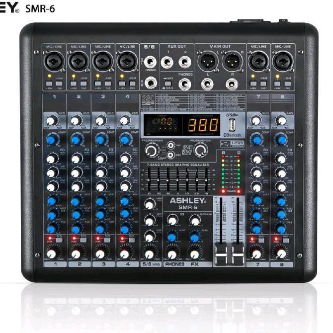 MIXER AUDIO ASHLEY SMR6 SMR 6 380DSP